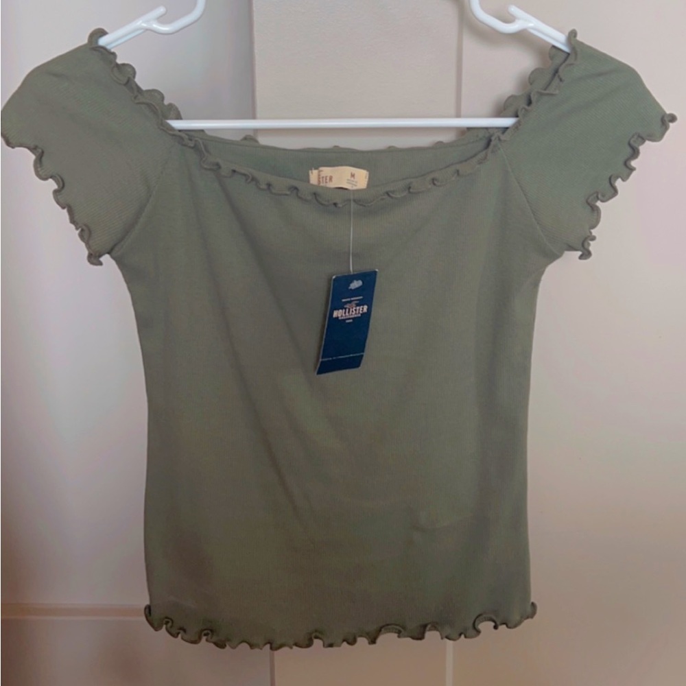 Hollister off the shoulder top